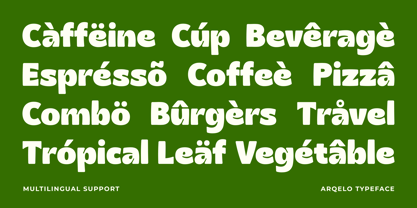 Arqelo Font Poster 9