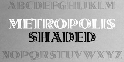 Metropolis CT Font Poster 7