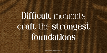 Musty Serif Font Poster 5