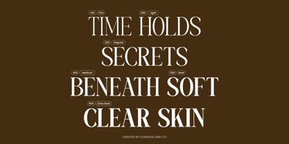 Musty Serif Font Poster 6