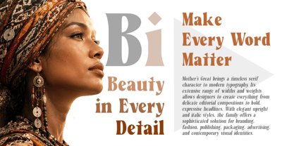 Mother's Great Font Poster 2