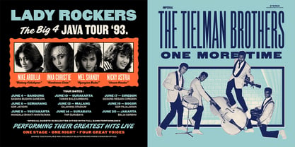 Poster Press Font Poster 8