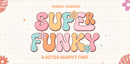 Super Funky Vibes Font Poster 1