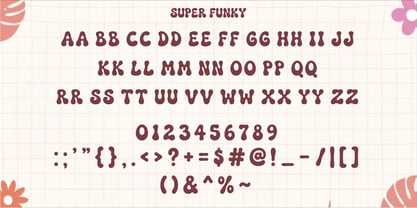 Super Funky Vibes Font Poster 2