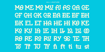 SS Macrola Font Poster 12