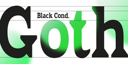 Fendrok Font Poster 3