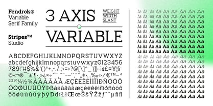 Fendrok Font Poster 15