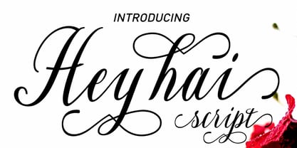 Heyhai Font Poster 1
