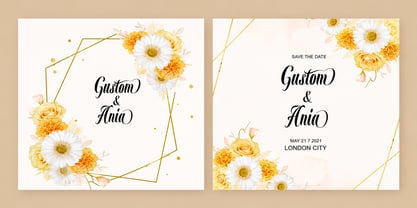 Ayah Font Poster 3