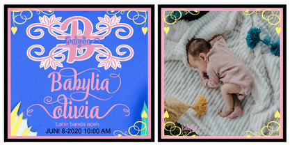 Bunda Font Poster 2