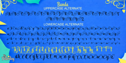 Bunda Font Poster 6
