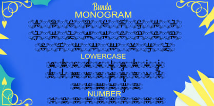 Bunda Font Poster 4