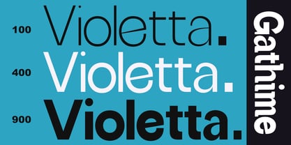 Gathime Font Poster 7