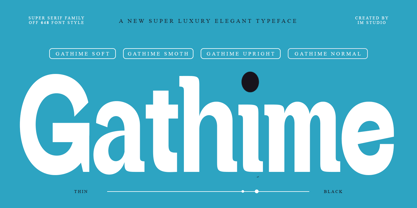 Gathime Font Poster 1