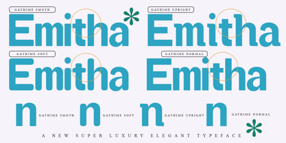 Gathime Font Poster 3