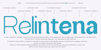 Gathime Font Poster 5