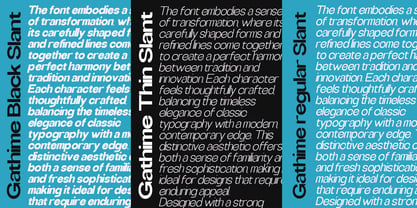 Gathime Font Poster 12