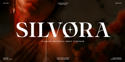 Silvora Font Poster 1