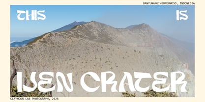 Retro Ripple Font Poster 6