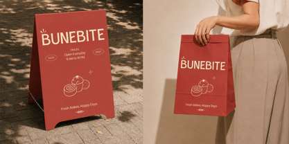 Sunnybite Font Poster 2
