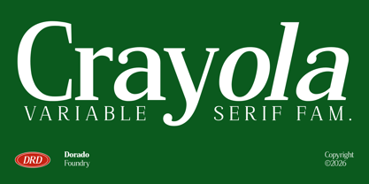Crayola Font Poster 1