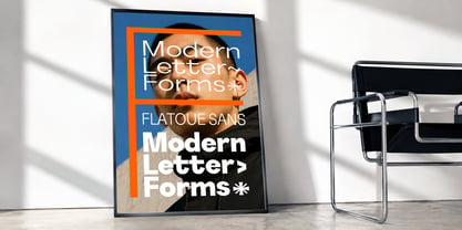 Flatoue Font Poster 14