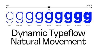 Flatoue Font Poster 13