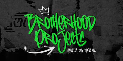 Brotherhood Projects Font Poster 1