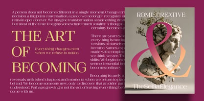 The Selfia Elegance Font Poster 6
