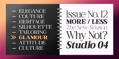 The Selfia Elegance Font Poster 8