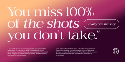 The Selfia Elegance Font Poster 9
