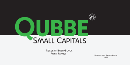 Qubbe Font Poster 1
