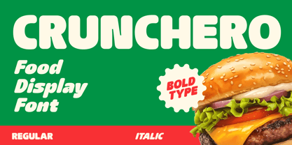 Crunchero Font Poster 1
