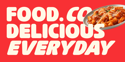 Crunchero Font Poster 2