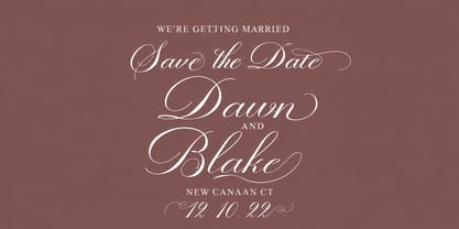 Valetia Font Poster 2