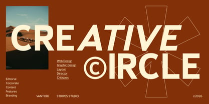 Vantori Font Poster 6