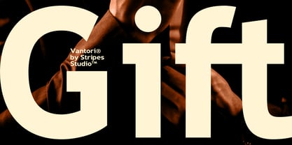Vantori Font Poster 7