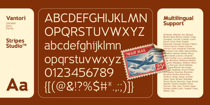 Vantori Font Poster 14