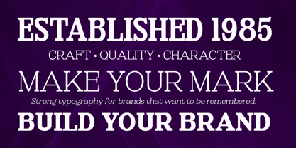 En Passant Font Poster 4