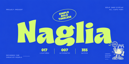 Naglia Font Poster 1