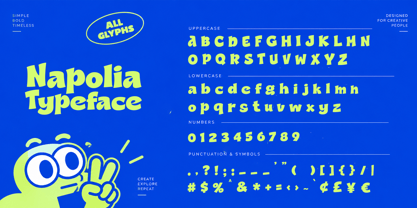 Naglia Font Poster 8