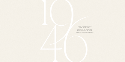 HV Cedarwood Font Poster 8