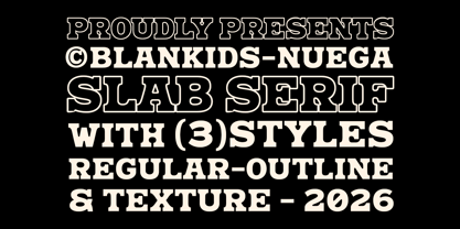 Nuega Font Poster 9