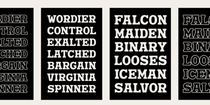 Nuega Font Poster 2