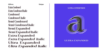 Gilferos Cntr Font Poster 3