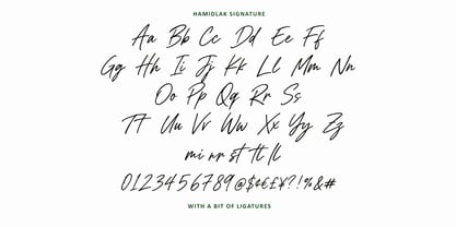 Hamidlak Font Poster 6