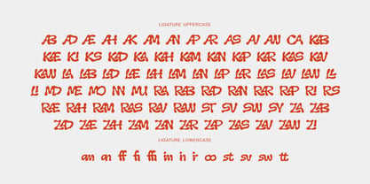 Morkas Font Poster 14