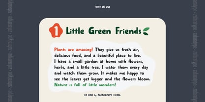 EZ Mallowick Font Poster 2