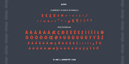 EZ Mallowick Font Poster 4
