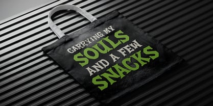 Crypt Keeper Font Poster 7